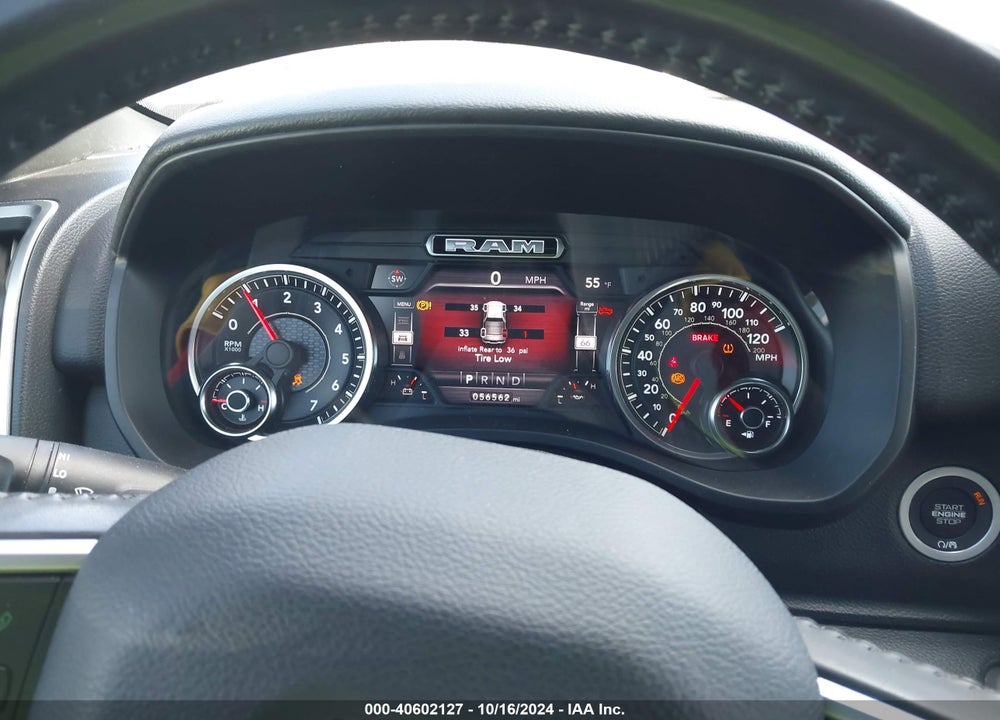 2021 RAM 1500 BIG HORN 4X4 5'7 BOX VIN: 1C6SRFFT5MN615663