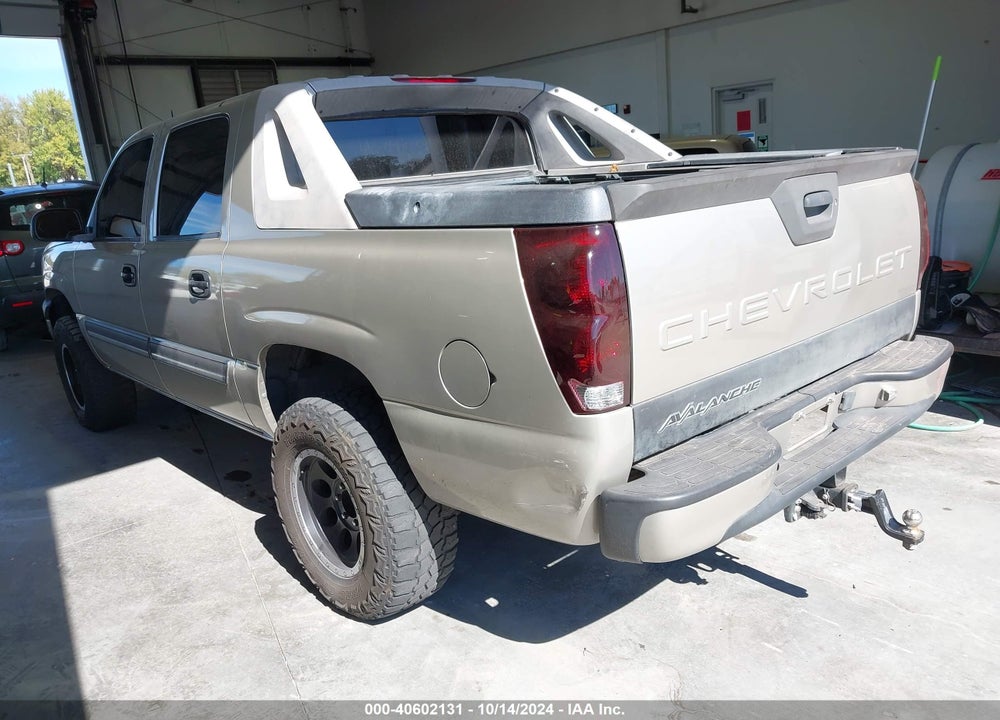 2005 CHEVROLET AVALANCHE 1500 Z71 VIN: 3GNEK12Z25G236497