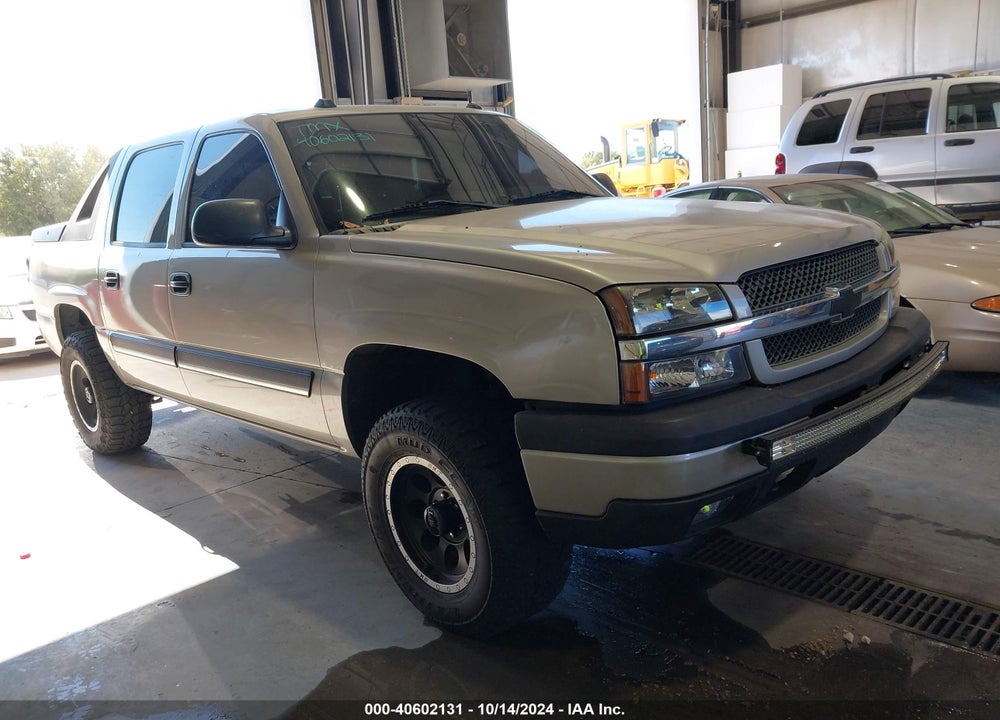 2005 CHEVROLET AVALANCHE 1500 Z71 VIN: 3GNEK12Z25G236497