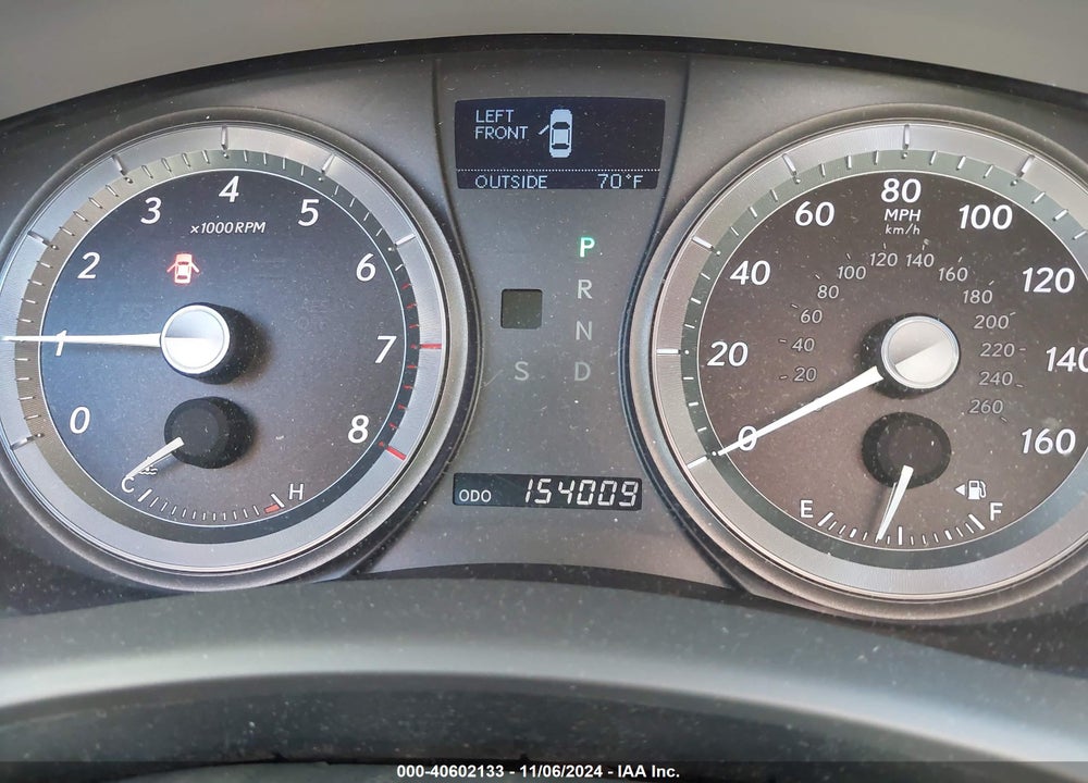 2009 LEXUS ES 350 VIN: JTHBJ46G792298290