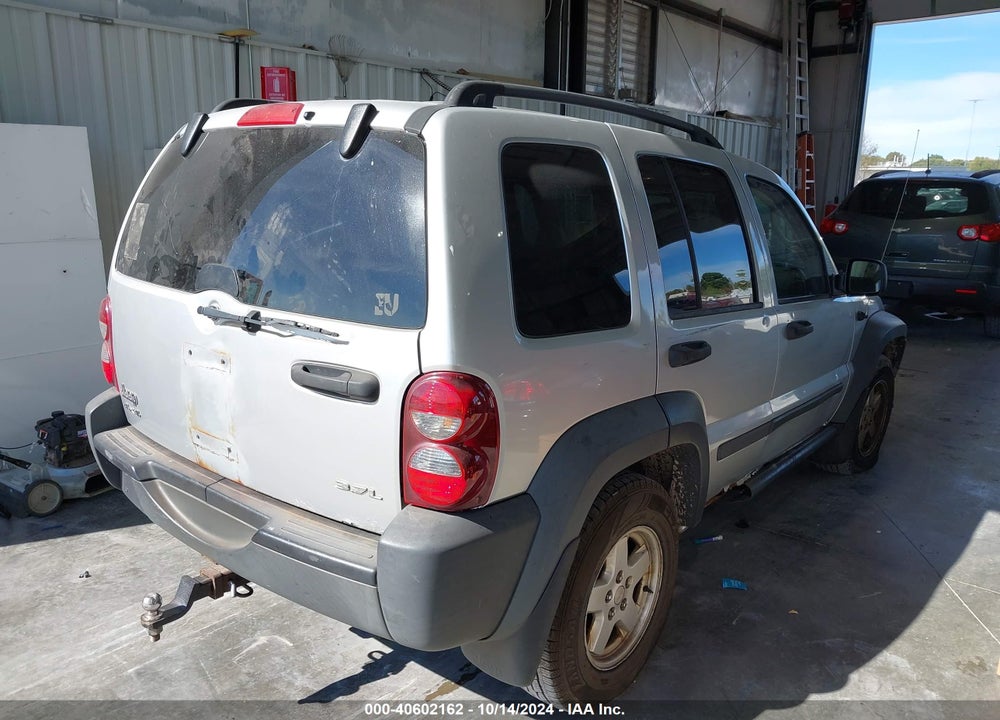 2007 JEEP LIBERTY SPORT VIN: 1J4GL48K97W641202