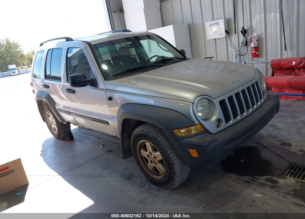 2007 JEEP LIBERTY SPORT VIN: 1J4GL48K97W641202
