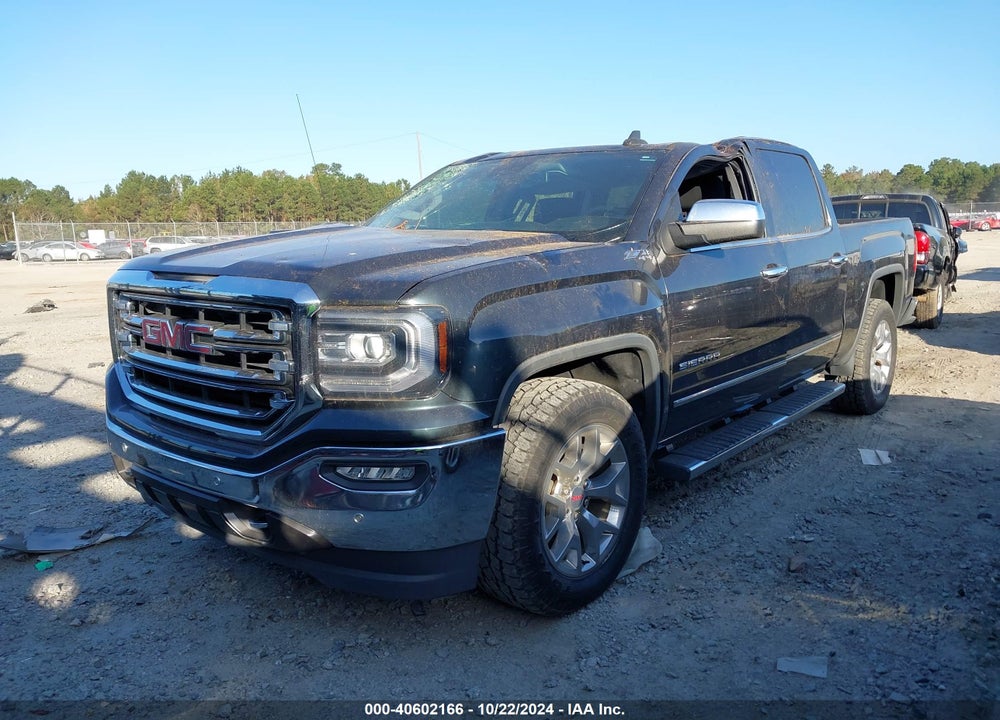 2018 GMC SIERRA 1500 SLT VIN: 3GTU2NEC4JG434477