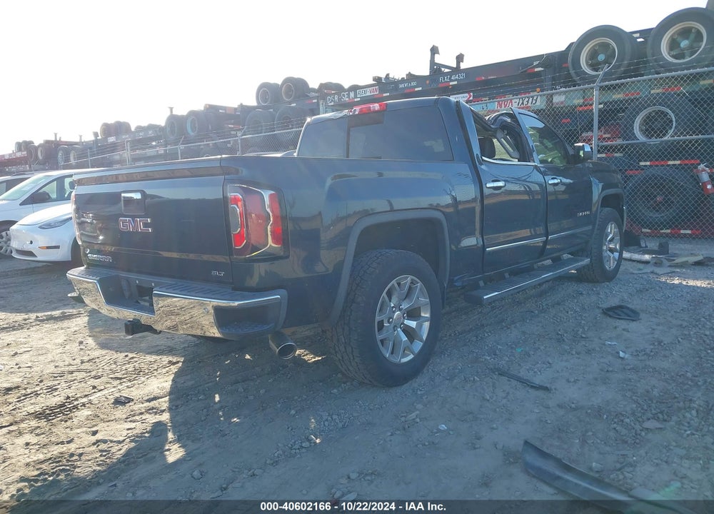 2018 GMC SIERRA 1500 SLT VIN: 3GTU2NEC4JG434477
