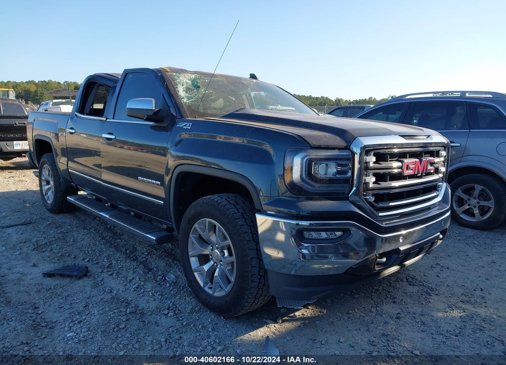 2018 GMC SIERRA 1500 SLT VIN: 3GTU2NEC4JG434477