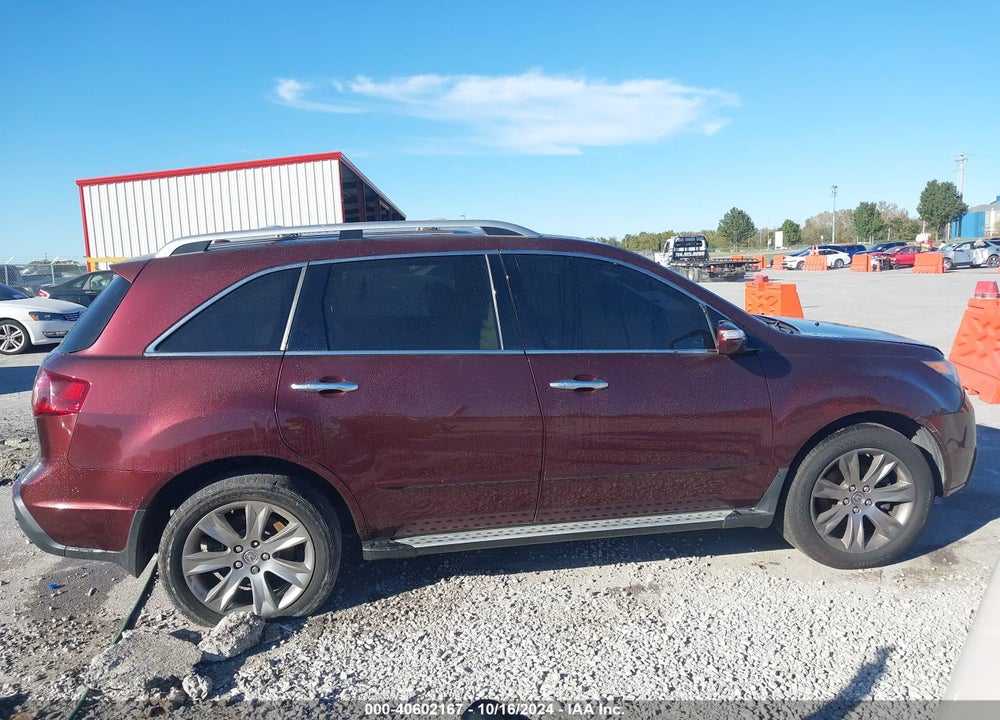 2012 ACURA MDX ADVANCE PACKAGE VIN: 2HNYD2H6XCH532474
