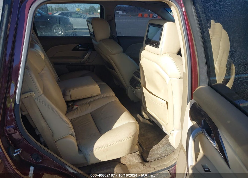 2012 ACURA MDX ADVANCE PACKAGE VIN: 2HNYD2H6XCH532474