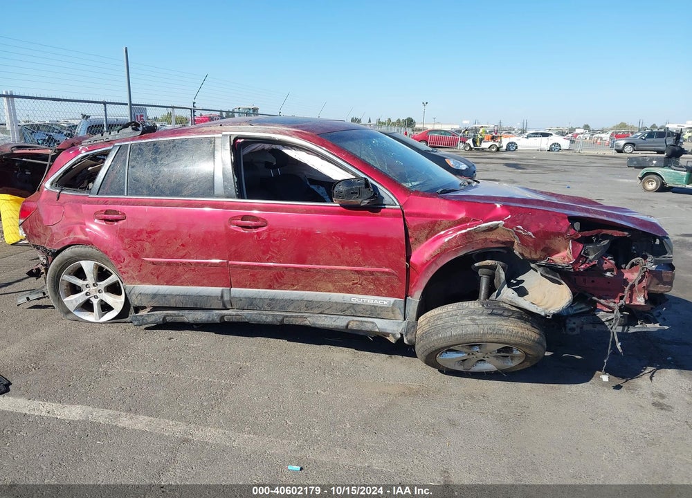 2014 SUBARU OUTBACK 2.5I LIMITED VIN: 4S4BRBLC6E3317654