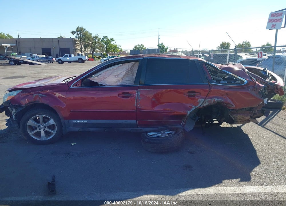 2014 SUBARU OUTBACK 2.5I LIMITED VIN: 4S4BRBLC6E3317654