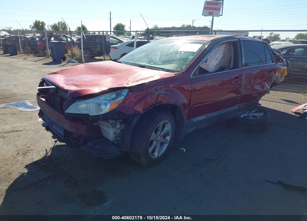 2014 SUBARU OUTBACK 2.5I LIMITED VIN: 4S4BRBLC6E3317654