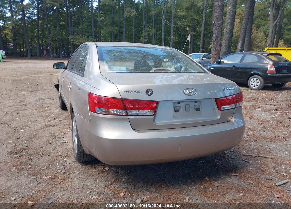 2006 HYUNDAI SONATA GL VIN: 5NPET46C96H066287