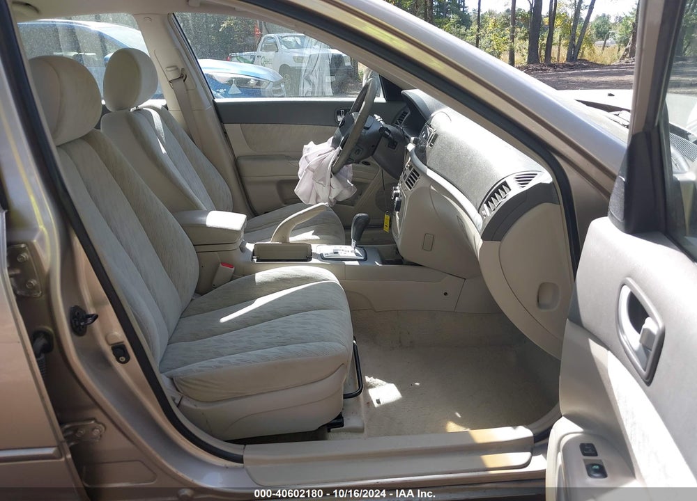 2006 HYUNDAI SONATA GL VIN: 5NPET46C96H066287