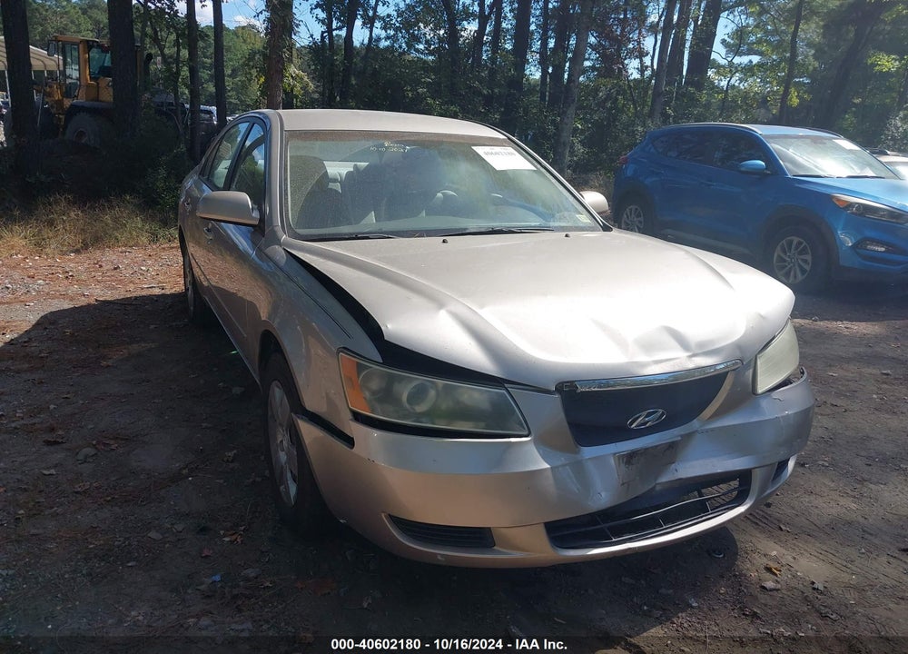 2006 HYUNDAI SONATA GL VIN: 5NPET46C96H066287
