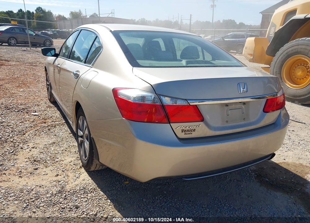 2014 HONDA ACCORD LX VIN: 1HGCR2F38EA162252