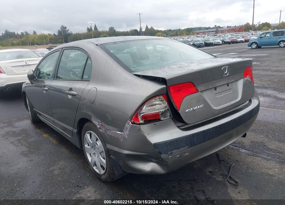 2006 HONDA CIVIC LX VIN: 1HGFA16576L135596