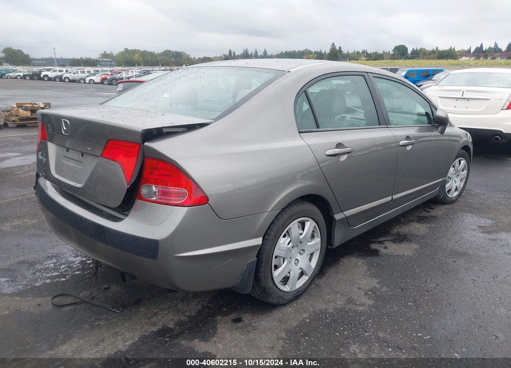 2006 HONDA CIVIC LX VIN: 1HGFA16576L135596