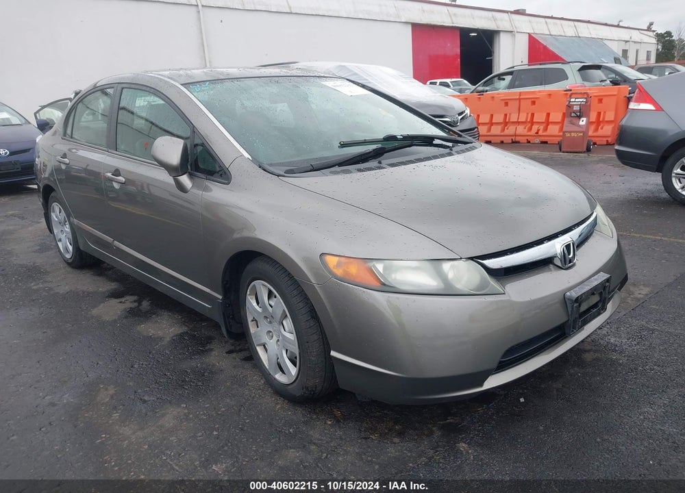 2006 HONDA CIVIC LX VIN: 1HGFA16576L135596