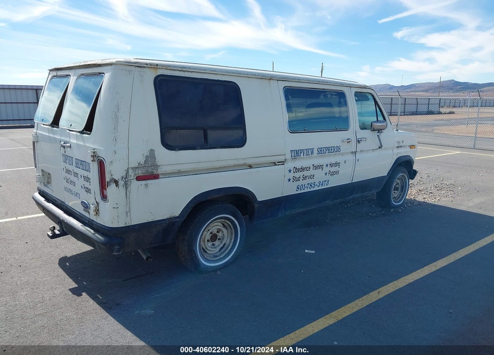 1983 FORD ECONOLINE E150 VAN VIN: 1FTDE14Y5DHA80797