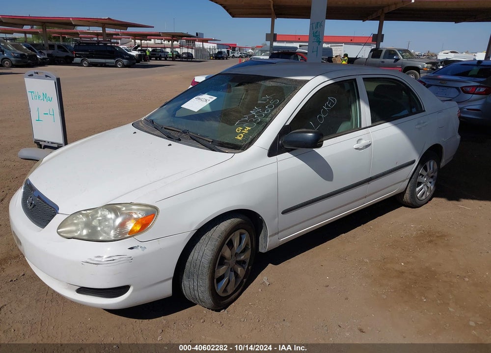 2008 TOYOTA COROLLA CE VIN: 1NXBR32E58Z030605