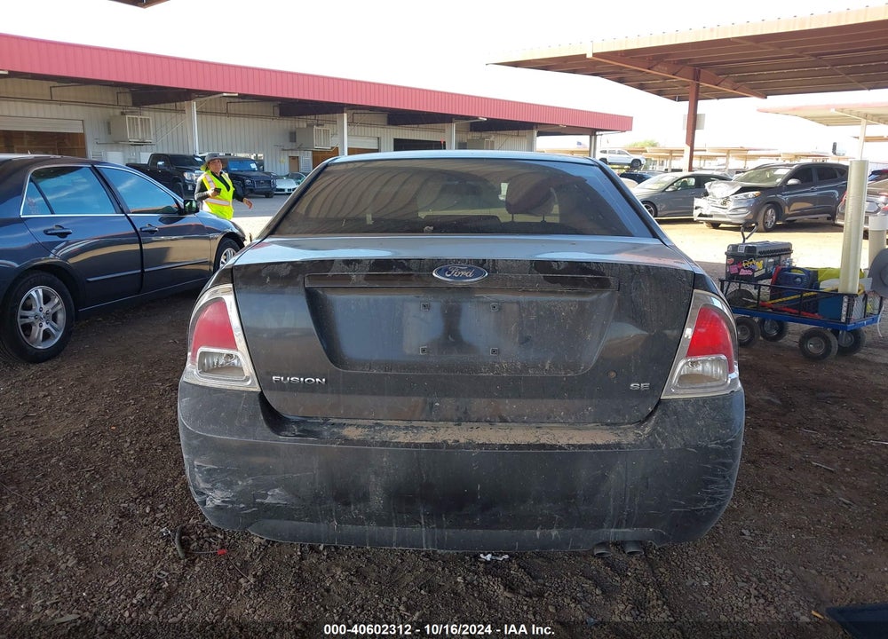 2006 FORD FUSION SE VIN: 3FAFP07Z16R133312