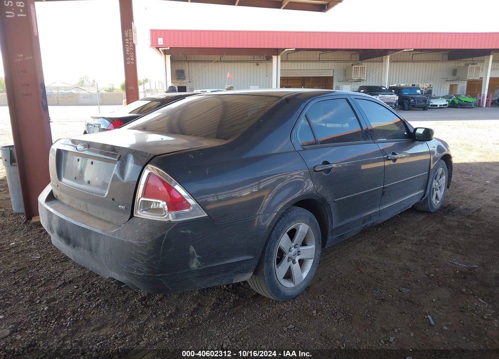 2006 FORD FUSION SE VIN: 3FAFP07Z16R133312