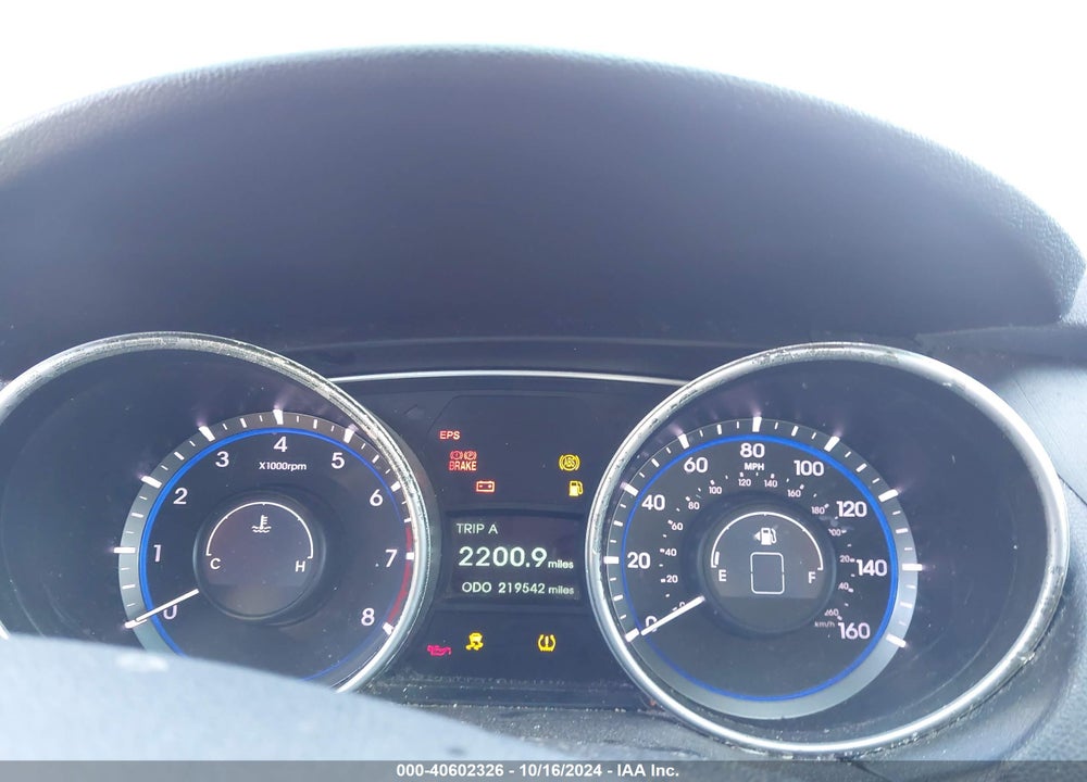 2011 HYUNDAI SONATA SE 2.0T VIN: 5NPEC4AB6BH216395