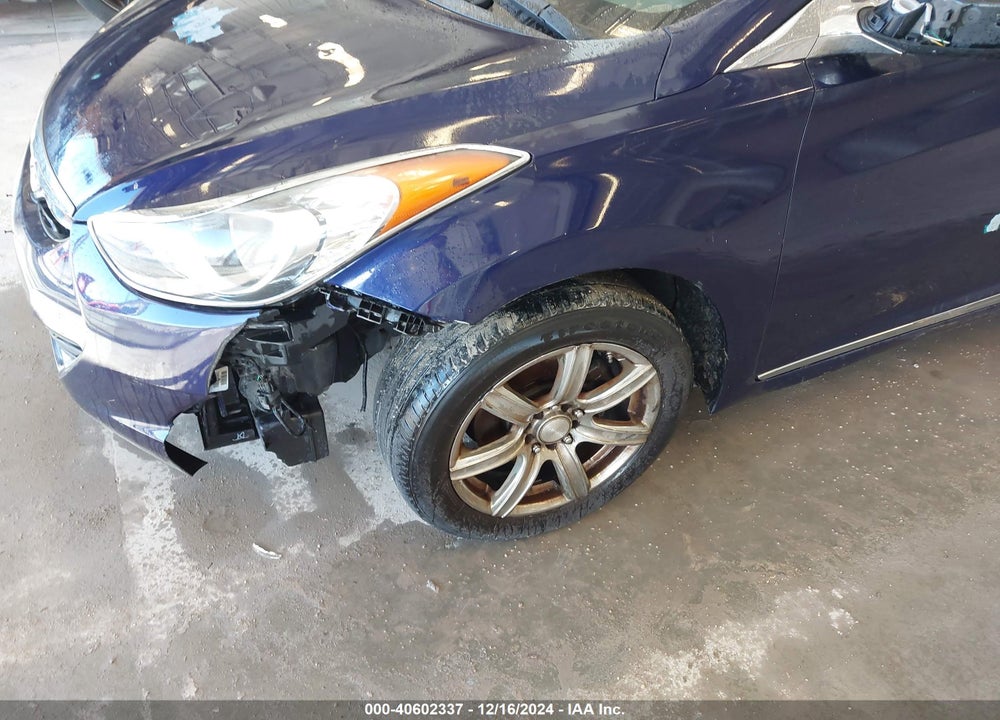 2012 HYUNDAI ELANTRA GLS VIN: 5NPDH4AE9CH140454