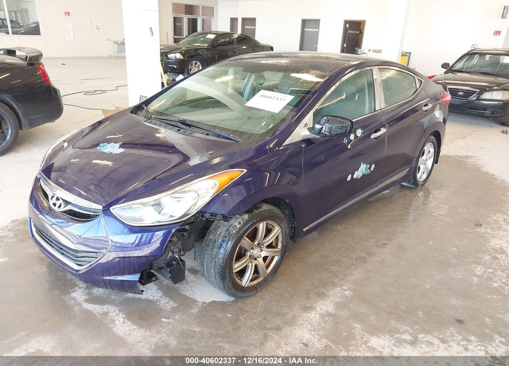 2012 HYUNDAI ELANTRA GLS VIN: 5NPDH4AE9CH140454