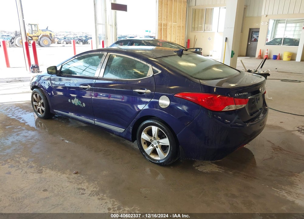 2012 HYUNDAI ELANTRA GLS VIN: 5NPDH4AE9CH140454