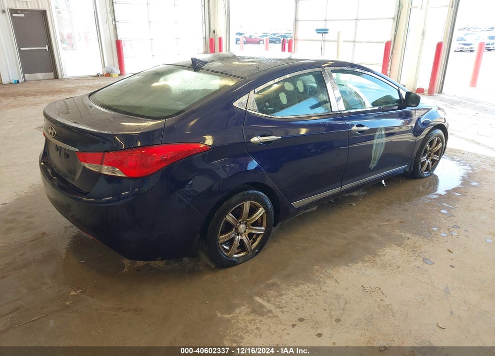 2012 HYUNDAI ELANTRA GLS VIN: 5NPDH4AE9CH140454