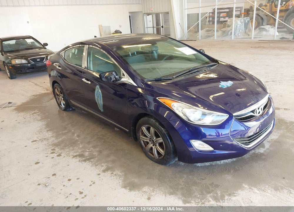2012 HYUNDAI ELANTRA GLS VIN: 5NPDH4AE9CH140454