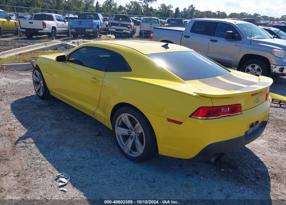 2014 CHEVROLET CAMARO 2LS VIN: 2G1FA1E33E9155356