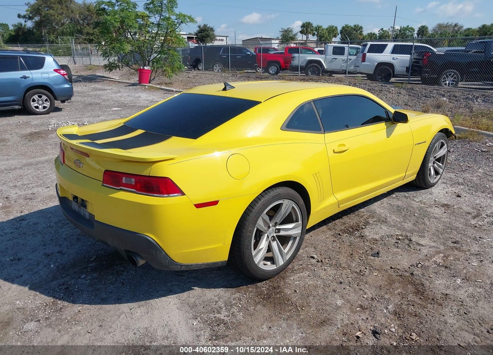 2014 CHEVROLET CAMARO 2LS VIN: 2G1FA1E33E9155356