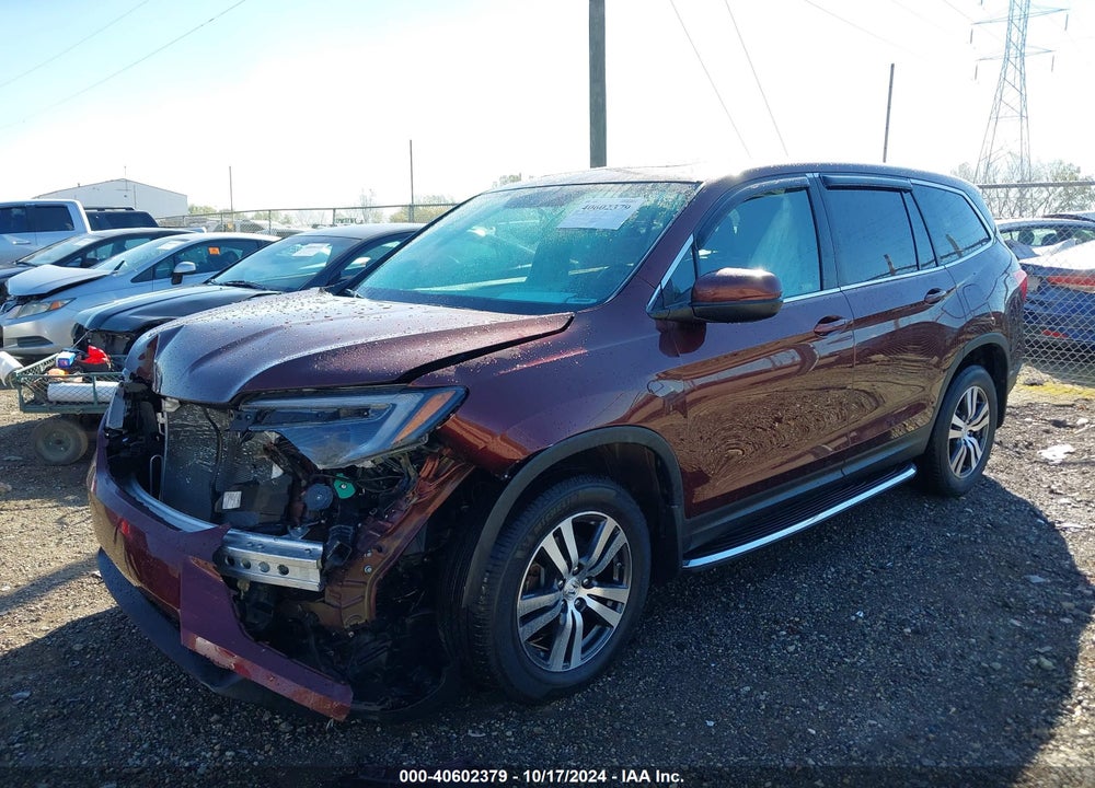 2018 HONDA PILOT EX-L VIN: 5FNYF6H84JB033617