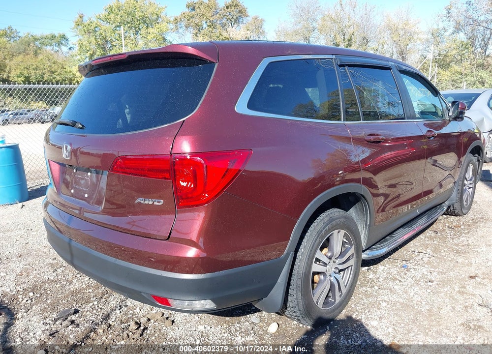 2018 HONDA PILOT EX-L VIN: 5FNYF6H84JB033617