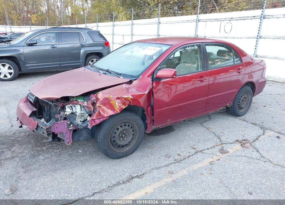 2006 TOYOTA COROLLA LE VIN: JTDBR32E660080969