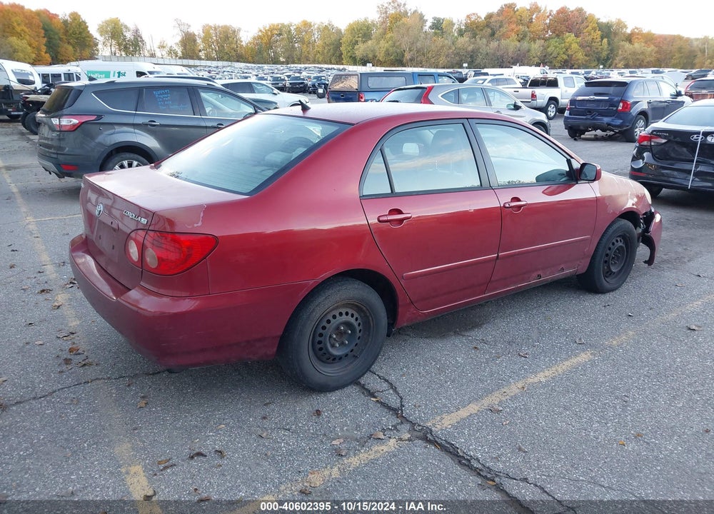 2006 TOYOTA COROLLA LE VIN: JTDBR32E660080969