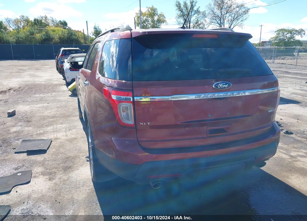 2014 FORD EXPLORER XLT VIN: 1FM5K8D88EGC34363