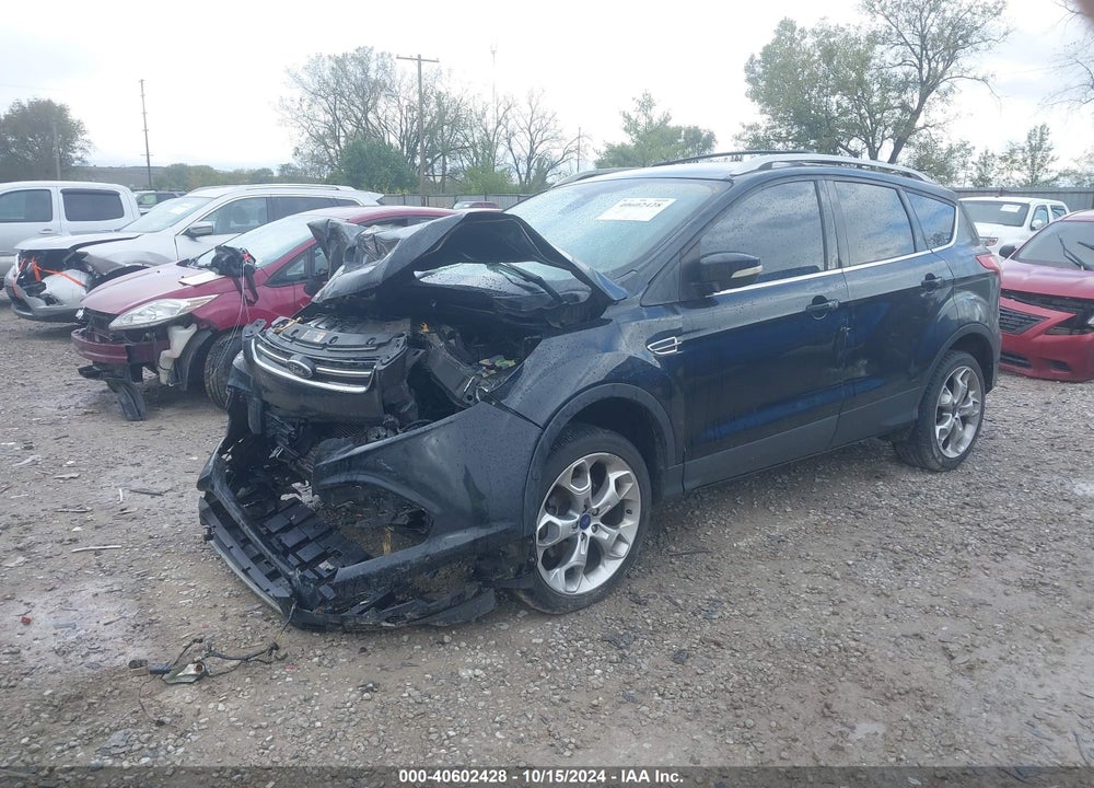 2014 FORD ESCAPE TITANIUM VIN: 1FMCU0JX7EUE39351