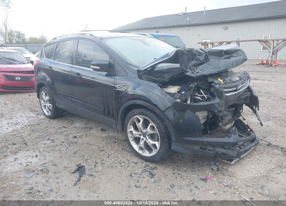 2014 FORD ESCAPE TITANIUM VIN: 1FMCU0JX7EUE39351