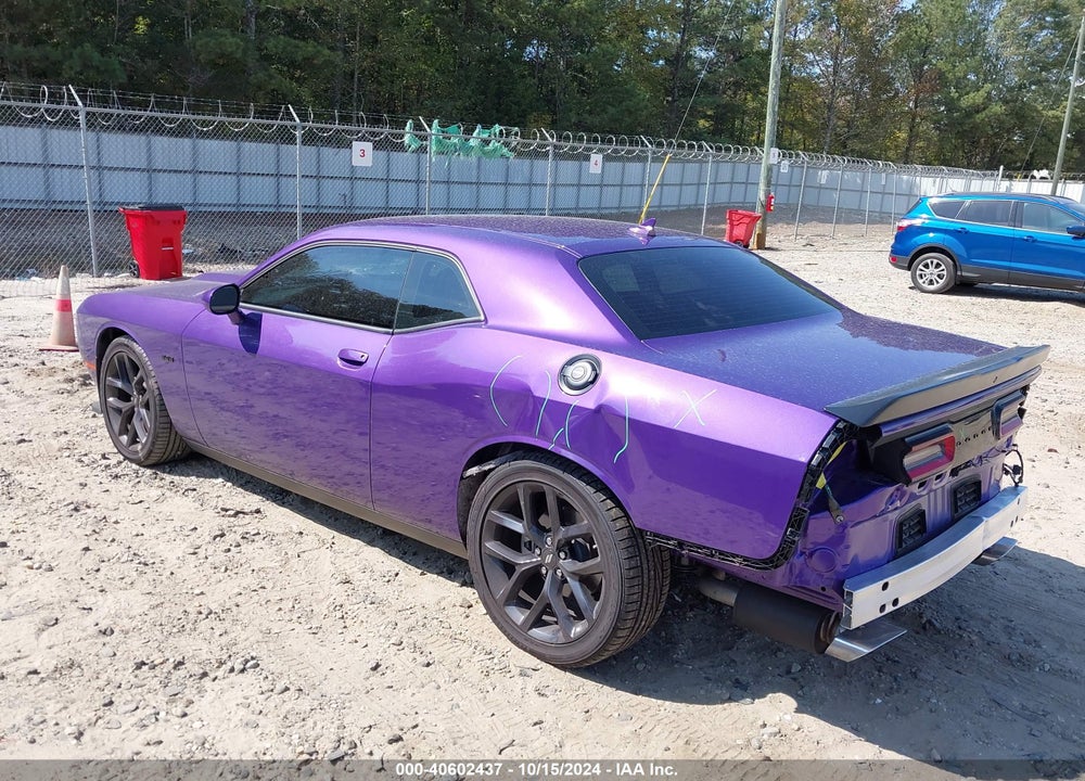 2023 DODGE CHALLENGER R/T VIN: 2C3CDZBT3PH668737