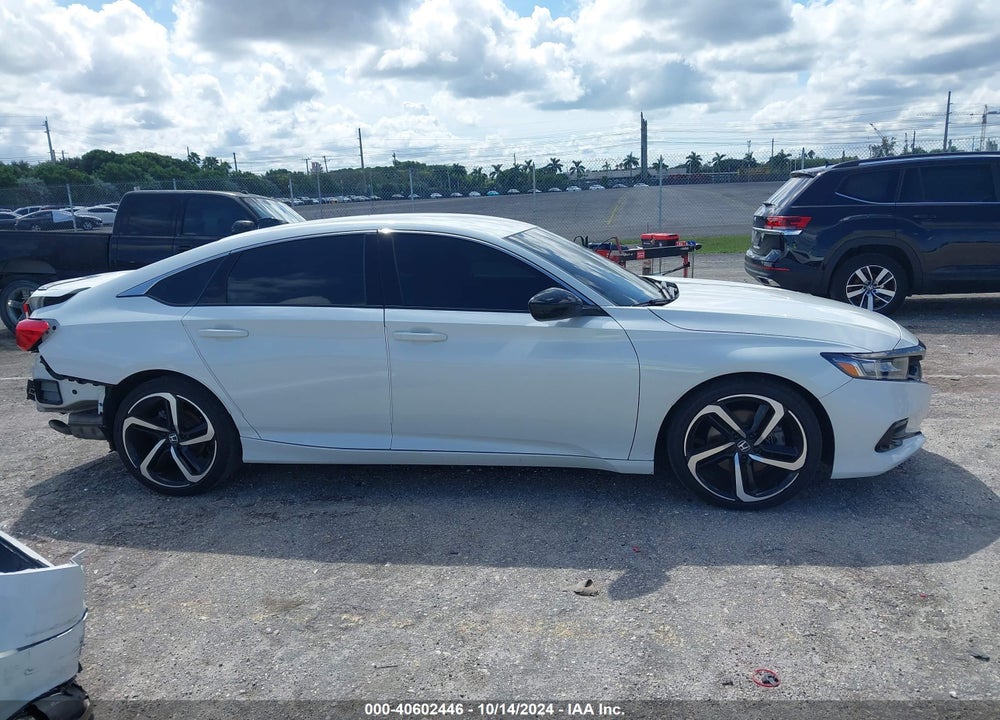 2022 HONDA ACCORD SPORT VIN: 1HGCV1F36NA086049