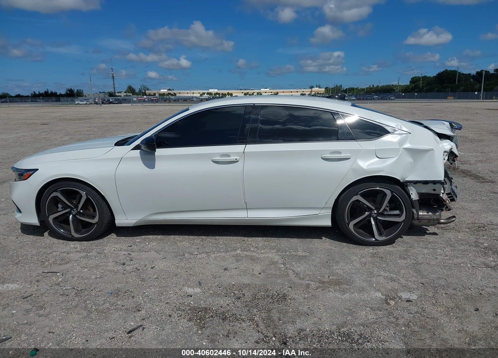 2022 HONDA ACCORD SPORT VIN: 1HGCV1F36NA086049