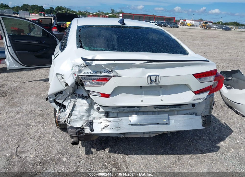 2022 HONDA ACCORD SPORT VIN: 1HGCV1F36NA086049