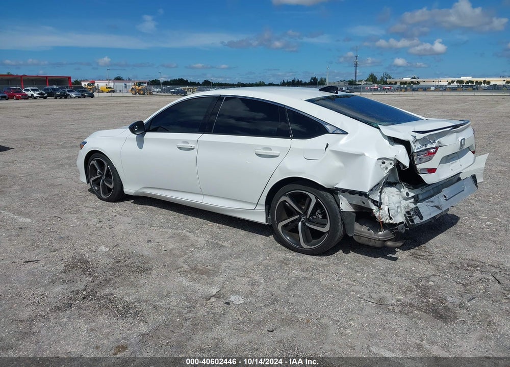2022 HONDA ACCORD SPORT VIN: 1HGCV1F36NA086049