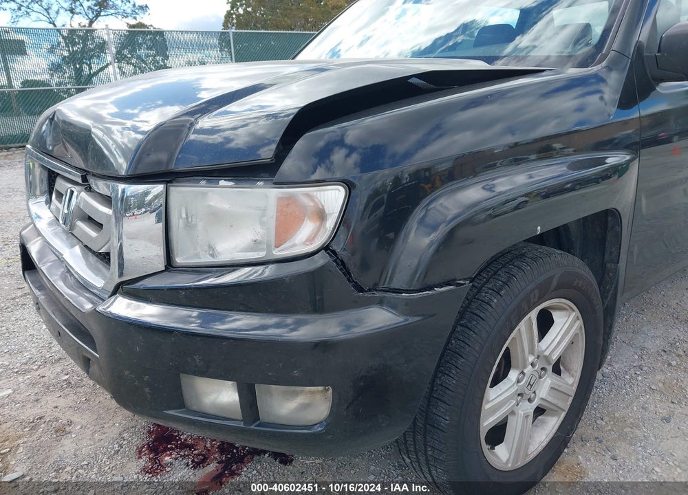 2010 HONDA RIDGELINE RTL VIN: 5FPYK1F57AB010735