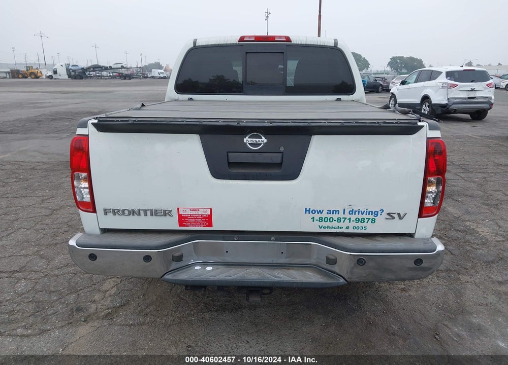 2018 NISSAN FRONTIER SV VIN: 1N6AD0ER2JN752414