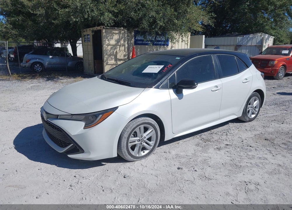 2022 TOYOTA COROLLA SE VIN: JTNB4MBE0N3172236