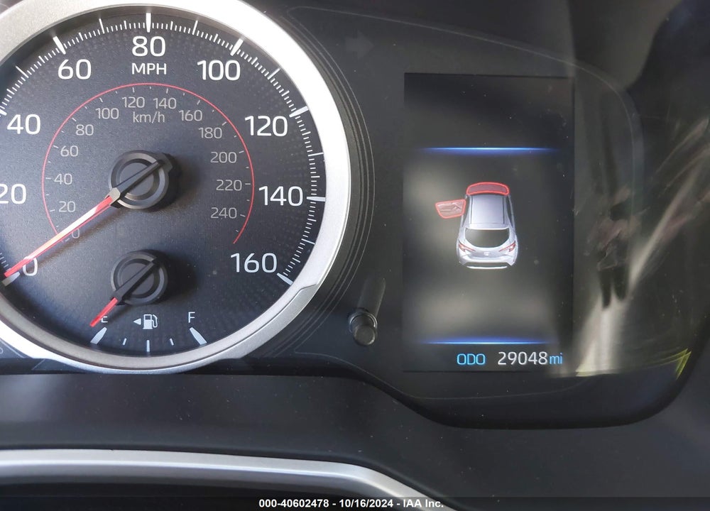 2022 TOYOTA COROLLA SE VIN: JTNB4MBE0N3172236