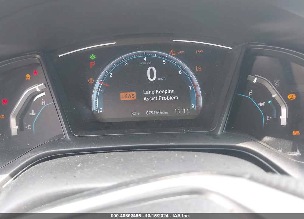 2019 HONDA CIVIC VIN: 2HGFC2F64KH531338